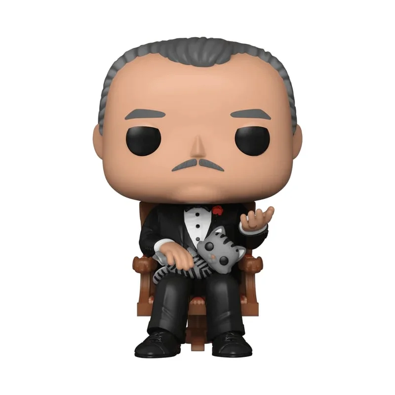 Pop! Funko The Godfather 50th Anniversary Vito Corleone with Cat 1200 - görsel 2