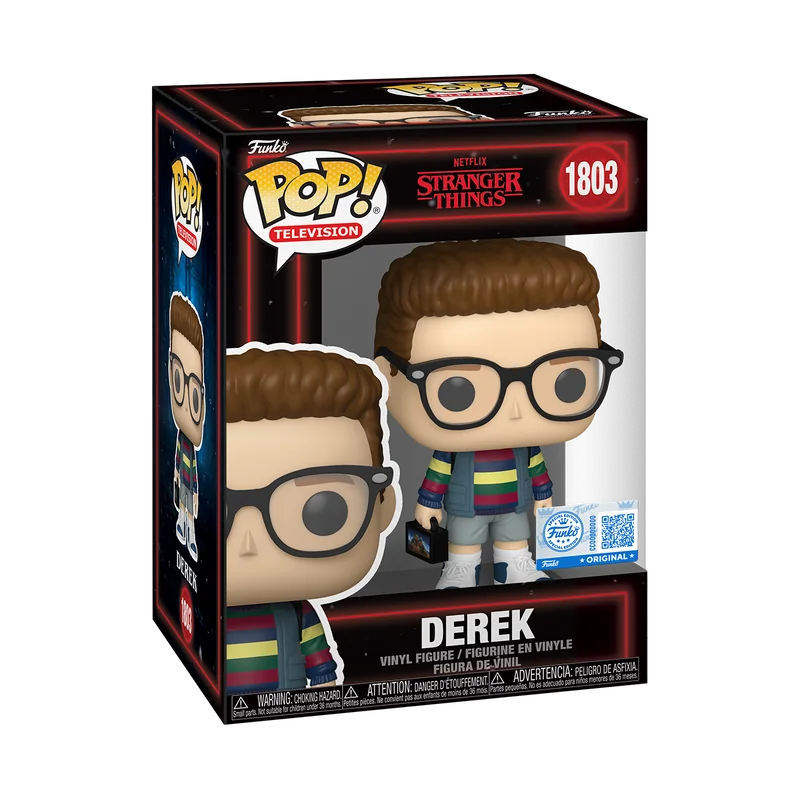 Pop! Funko Stranger Things Derek Turnbow 1803