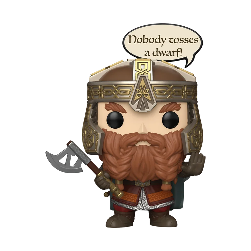 Pop! Gimli (Nobody Tosses a Dwarf) 2028 Funko - görsel 2