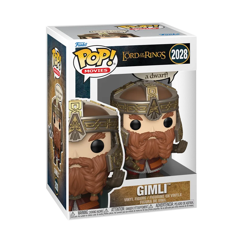 Pop! Gimli (Nobody Tosses a Dwarf) 2028 Funko