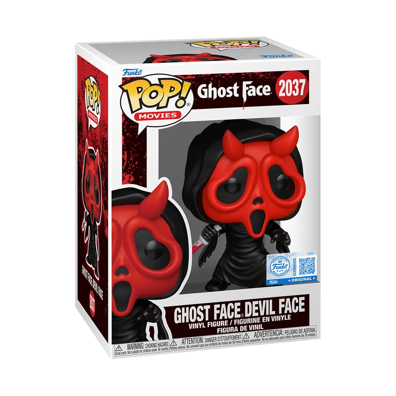 Pop Funko Ghost Face Devil Face 2037