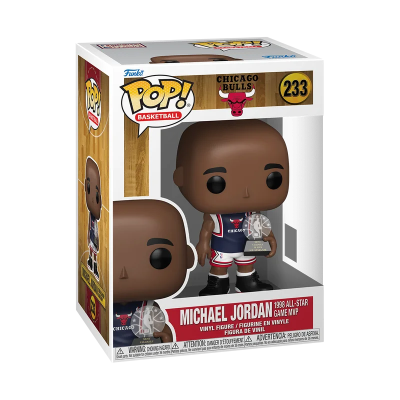 Pop! Michael Jordan 1998 All-Star Game MVP