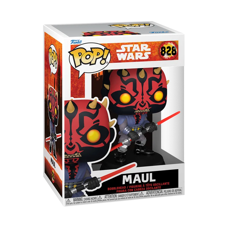 Pop! Star Wars Darth Maul 828 Funko