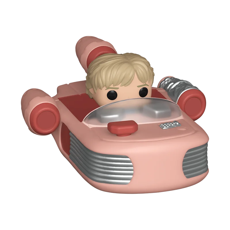 Pop Funko Bitty Pop! Pop! Rides Luke Skywalker and Speeder - görsel 2