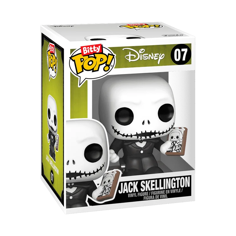 POP Funko Bitty Pop Towns Jack Skellington and Jack's House - görsel 3