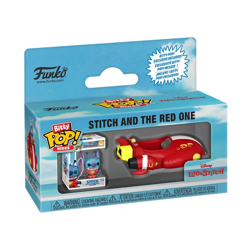 Bitty Pop! Rides Stitch and The Red One