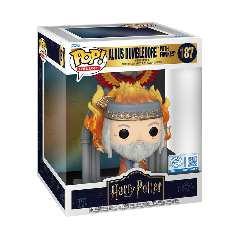 Pop! Deluxe Albus Dumbledore with Fawkes 187