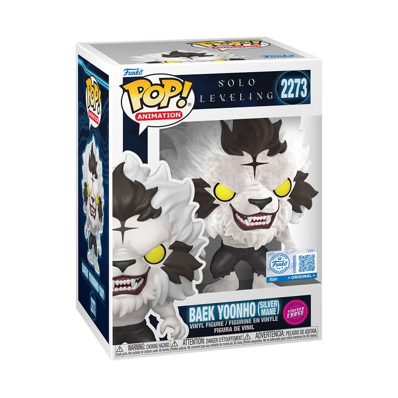 Pop! Solo Leveling Baek Yoonho Silver Mane (Chase) 2273