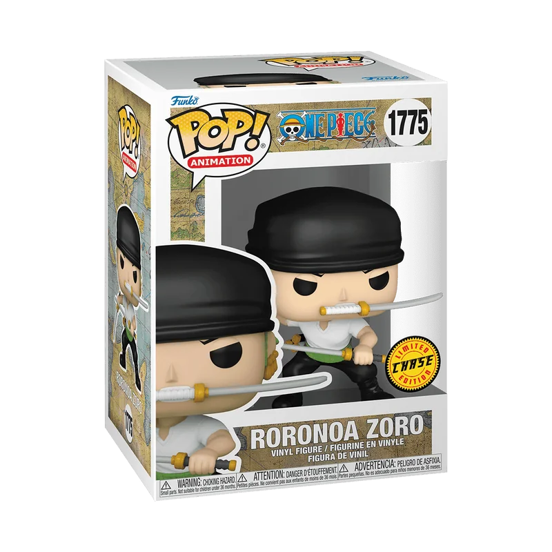 Pop! One Piece Roronoa Zoro (Two Sword Style) Chase 1775