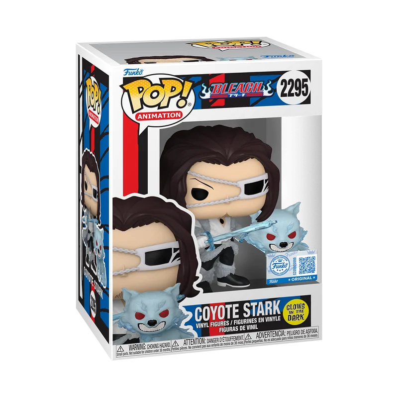 Pop! & Buddy Coyote Stark (Glow) Bleach Funko 2295