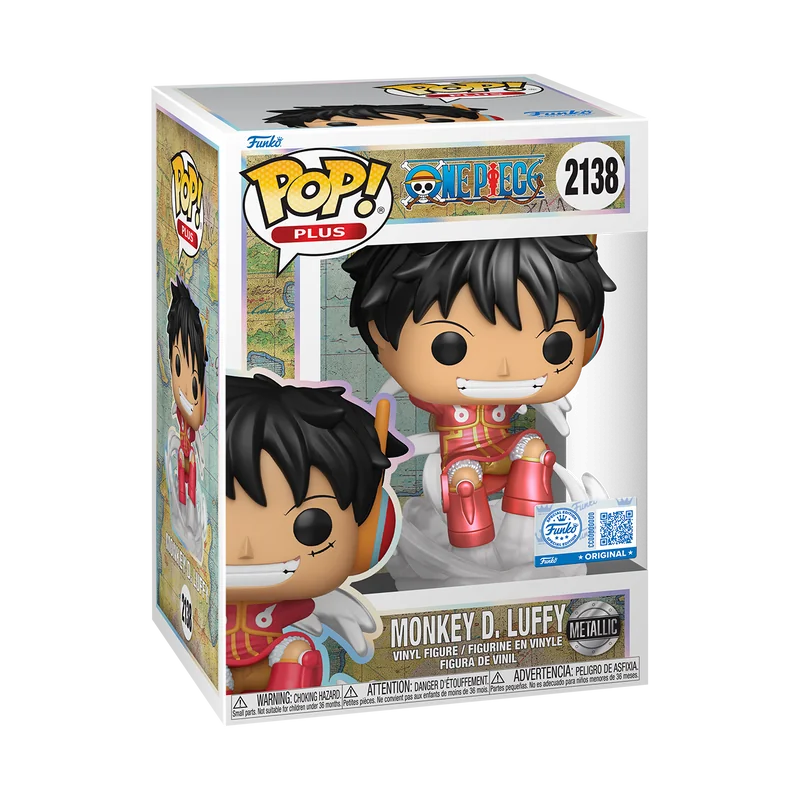 Pop! Plus Monkey D. Luffy (Egghead Arc) (Metallic) 2138