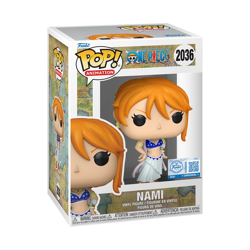 Pop! Funko One Piece Nami (Alabasta Arc) 2036
