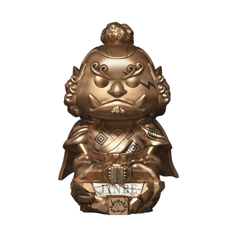 Pop! Plus Jinbe Statue (Bronze) with Pop! Protector 2216 - görsel 2