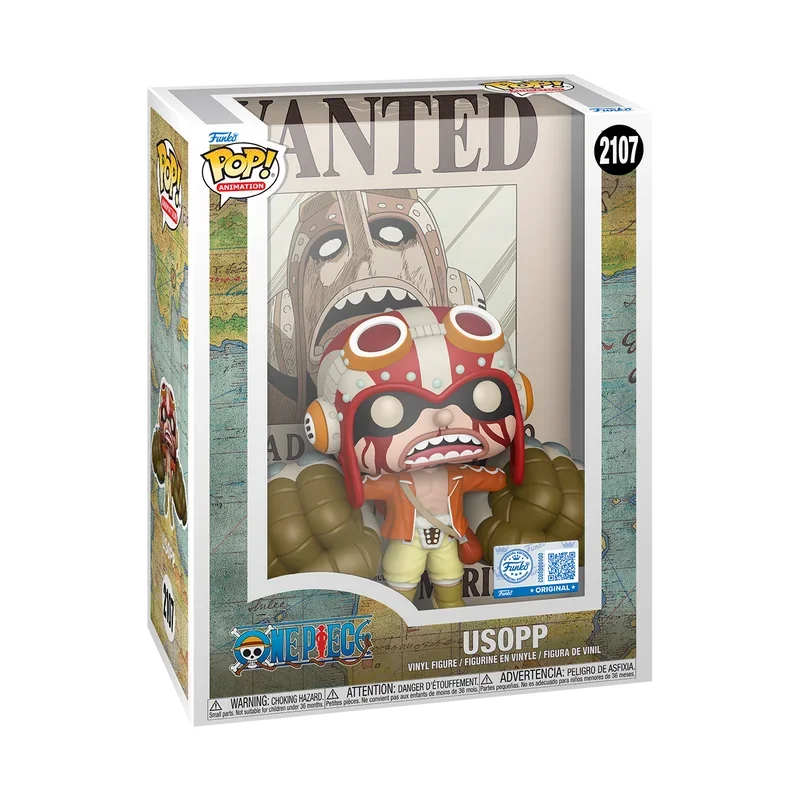 Pop Funko One Piece Pop! Poster Usopp (Wanted) 2107