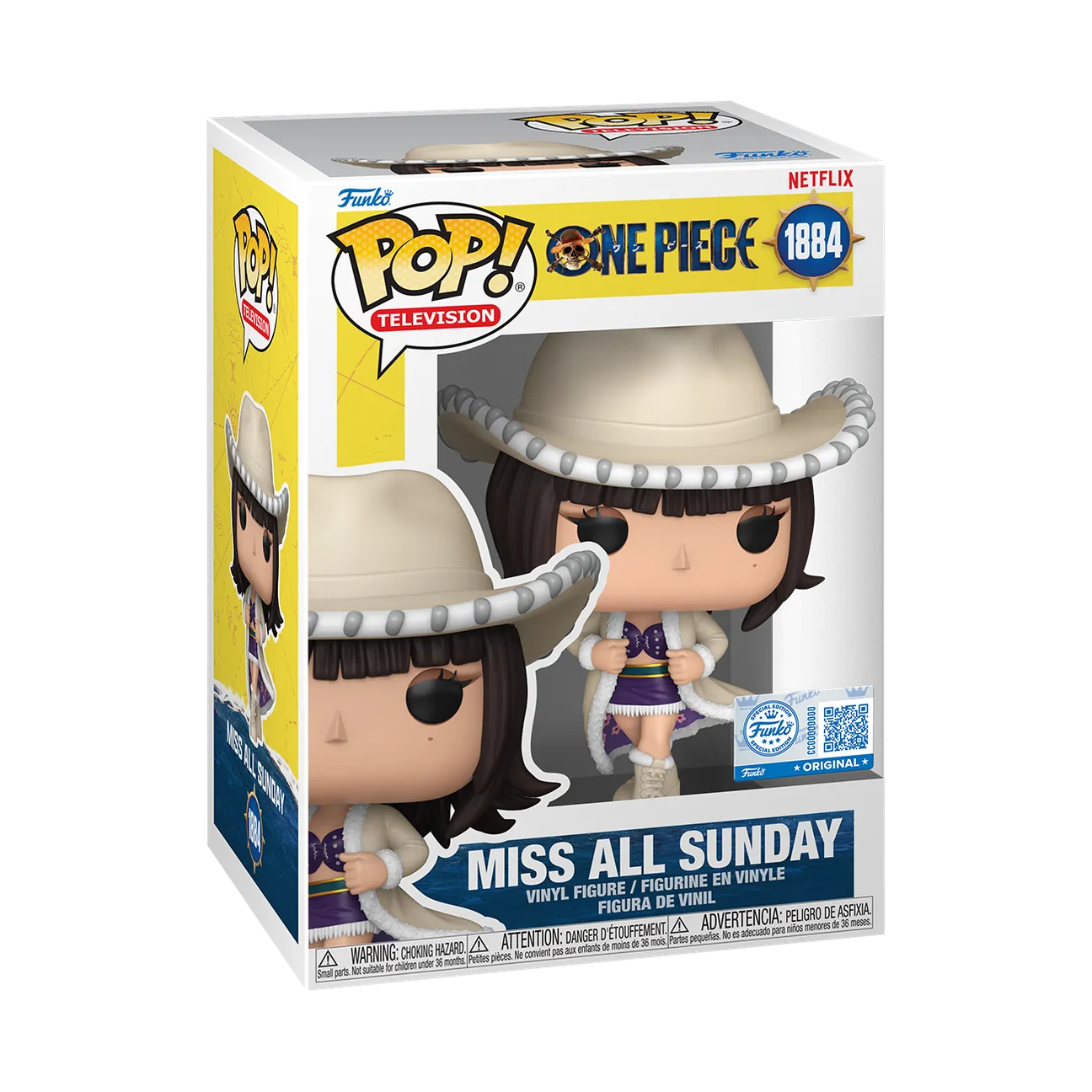 Pop! Funko One Piece Miss All Sunday (Live Action) 1884