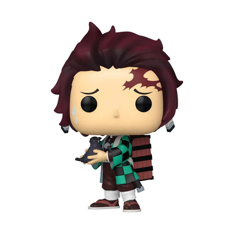 Pop! Funko Demon Slayer Tanjiro Kamado with Crow 2213 - görsel 2