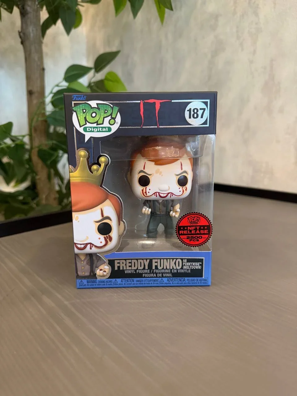 Pop! Freddy Funko as Pennywise (Meltdown) NFT Release 187 - görsel 2