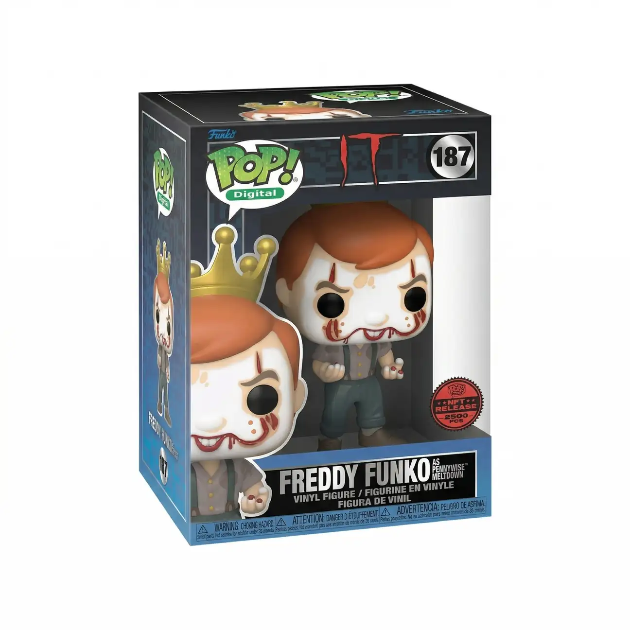 Pop! Freddy Funko as Pennywise (Meltdown) NFT Release 187