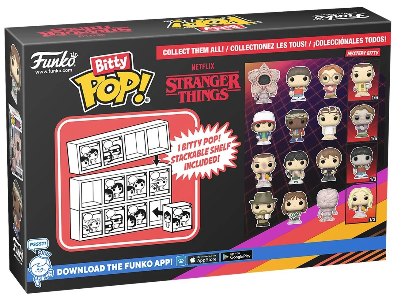 Funko Bitty POP! Television: Stranger Things - 4 Pack (Season 1) (Series 1) - görsel 2