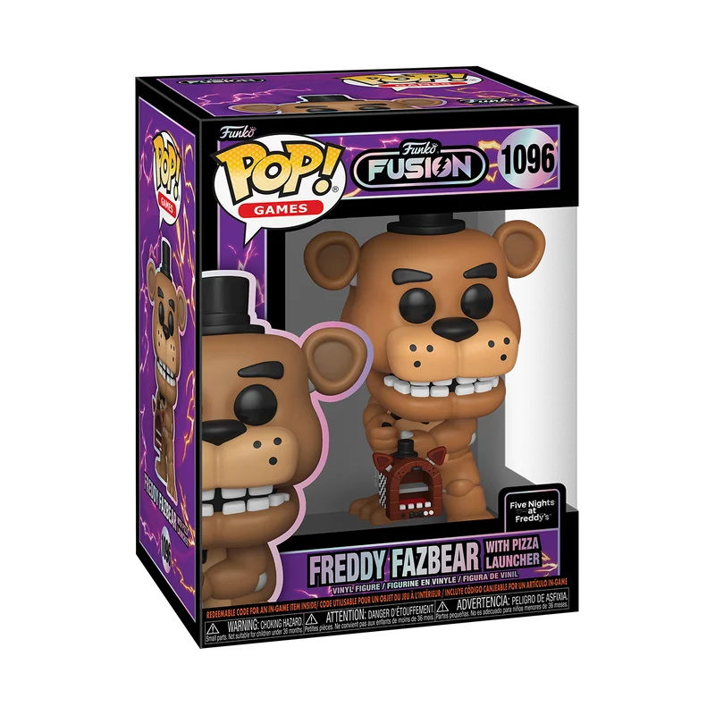 Freddy Fazbear with Pizza Launcher Funko Fusion 1096