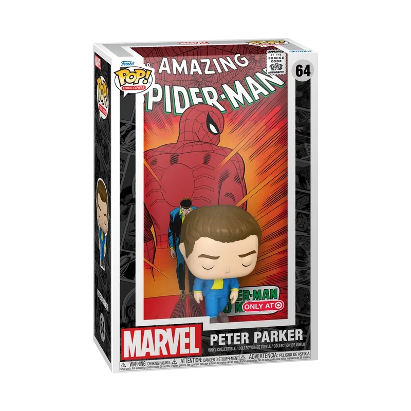 Pop! Funko Marvel Peter Parker 64 Cover