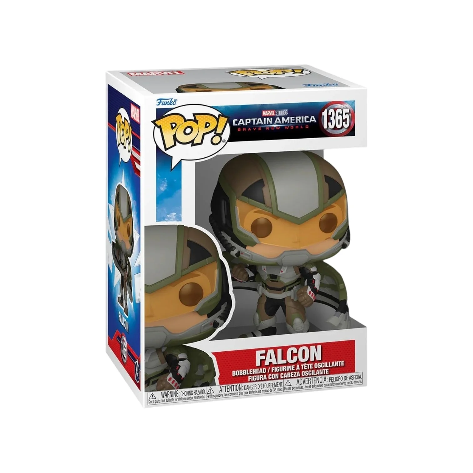 Funko Pop! Marvel Captain America Brave New World Falcon 1365