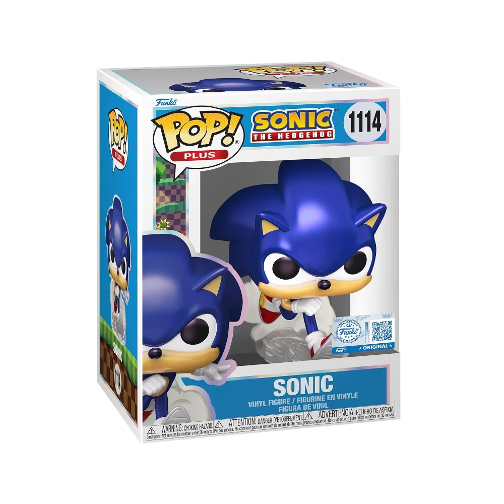 Funko Pop! Plus Sonic (Pearlescent) Special Edition - görsel 2
