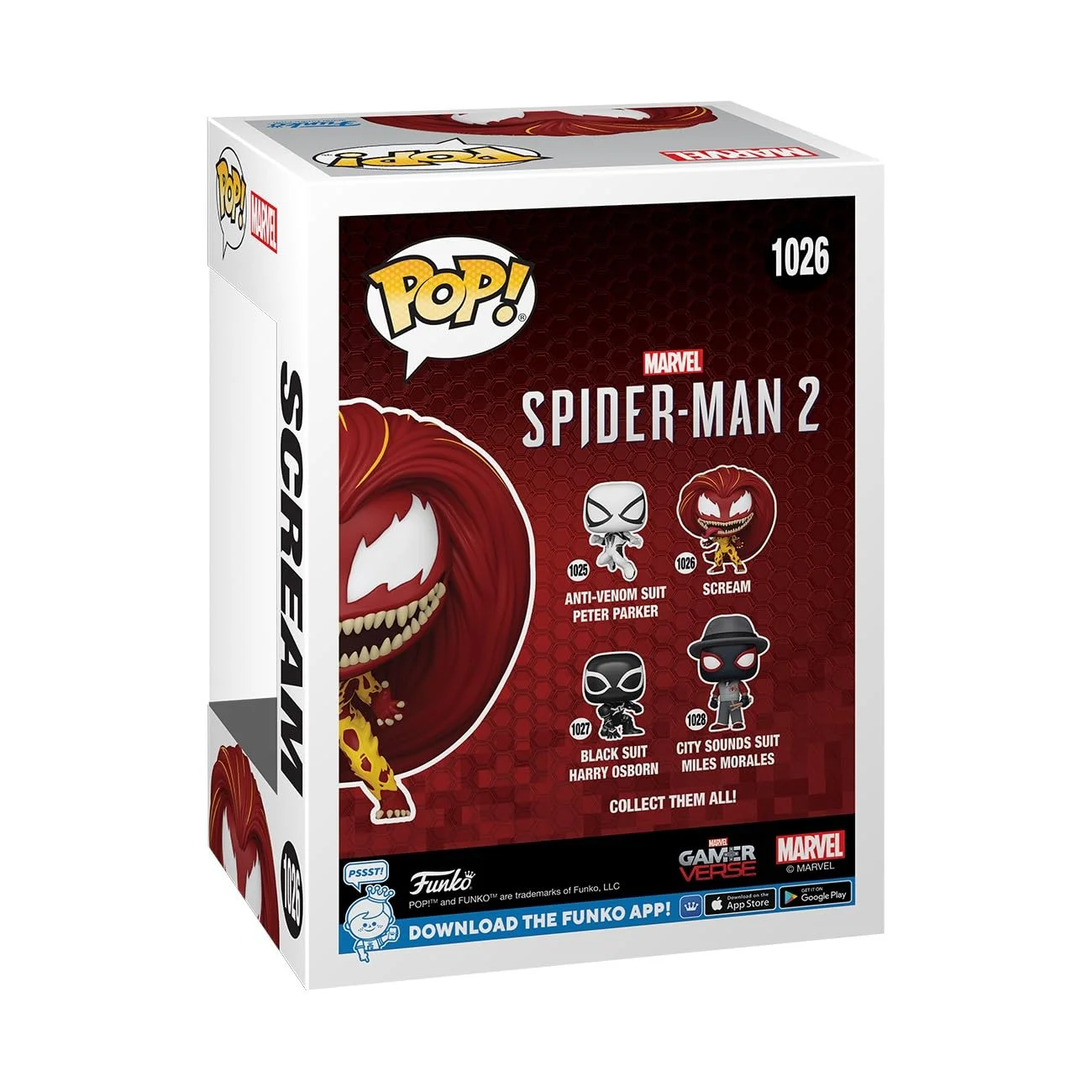 Funko POP Games Spider-Man 2 Scream (Mary Jane) - görsel 3