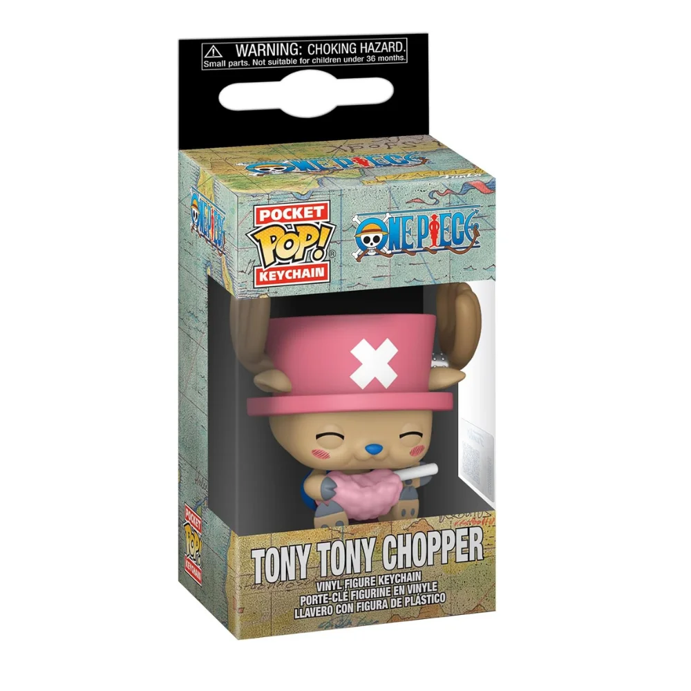 Funko Pocket Pop! One Piece Tony Chopper With Cotton Candy Anahtarlık