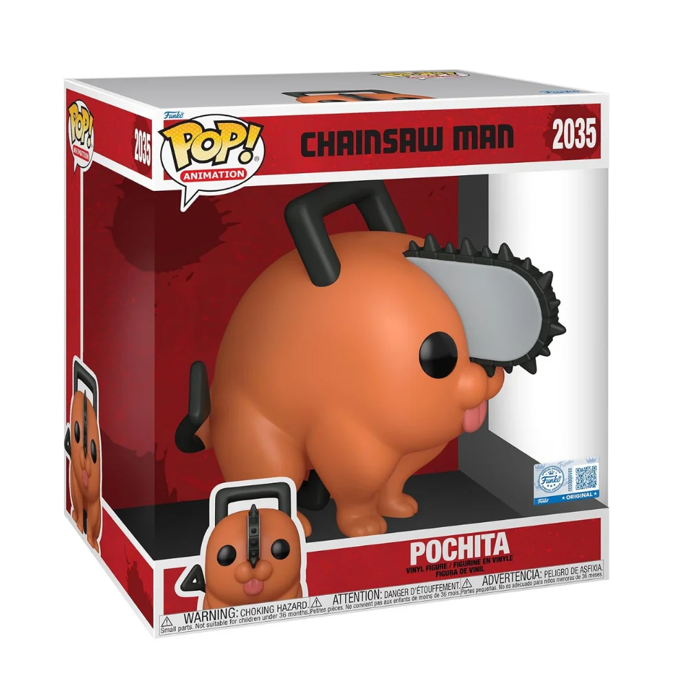 Funko Pop Chainsaw Man Pochita 10 Inch - görsel 2