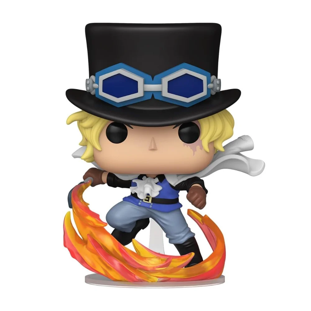 Funko Pop One Piece Sabo Attacking with Pipe