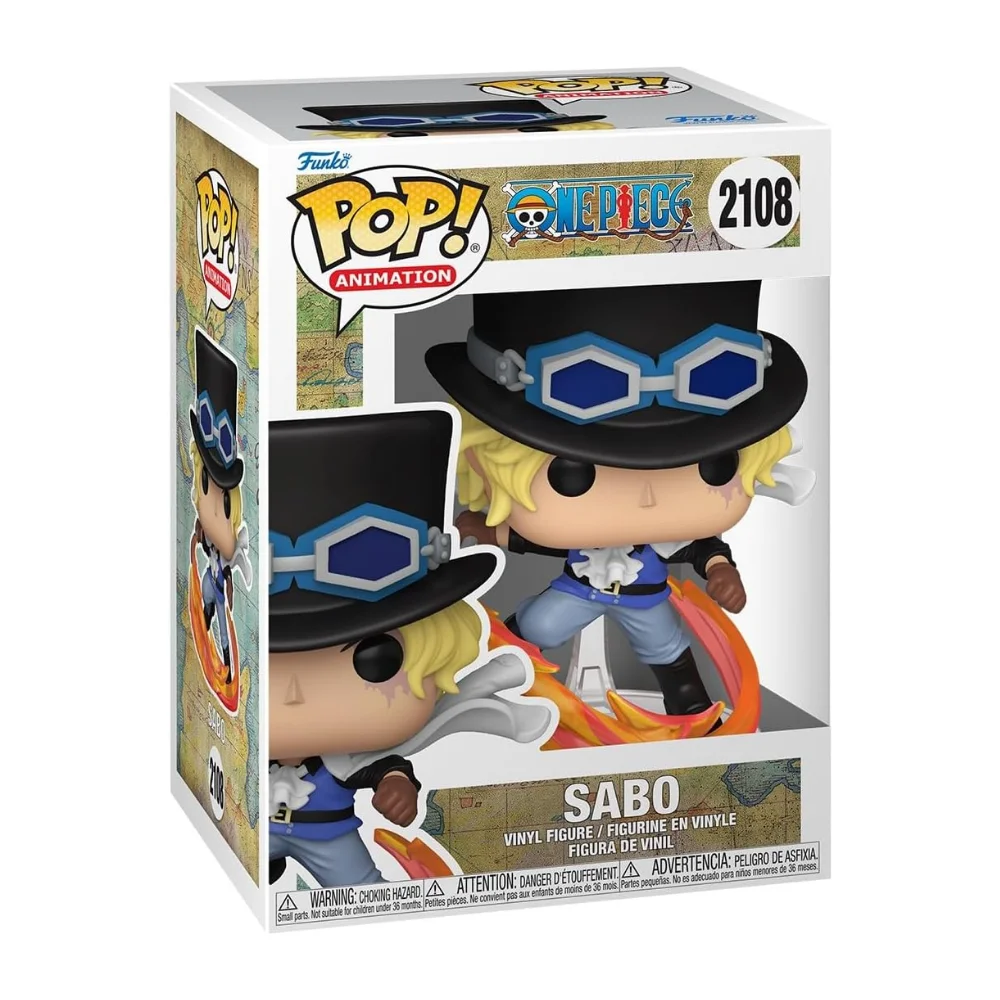Funko Pop One Piece Sabo Attacking with Pipe - görsel 2