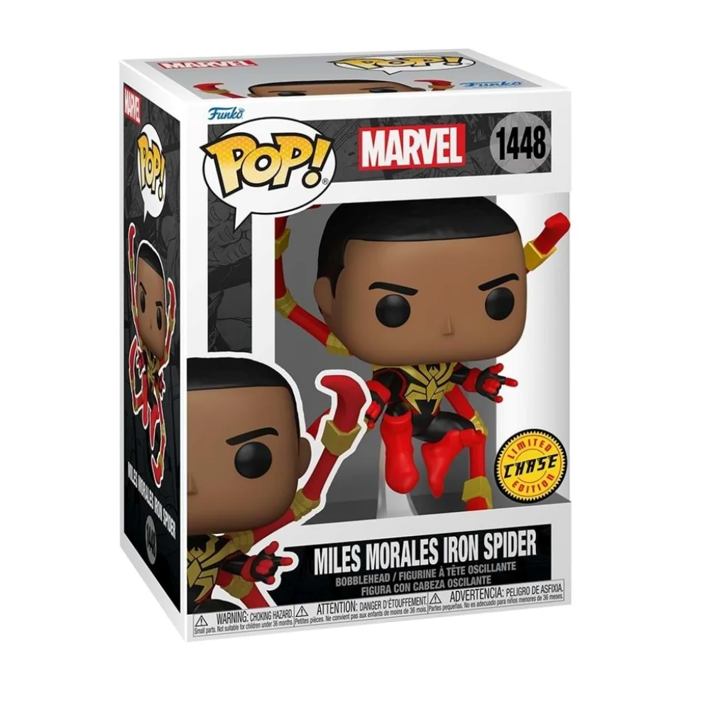 Funko POP - Marvel Spider-Man Comics - Miles Morales Iron Spider Chase
