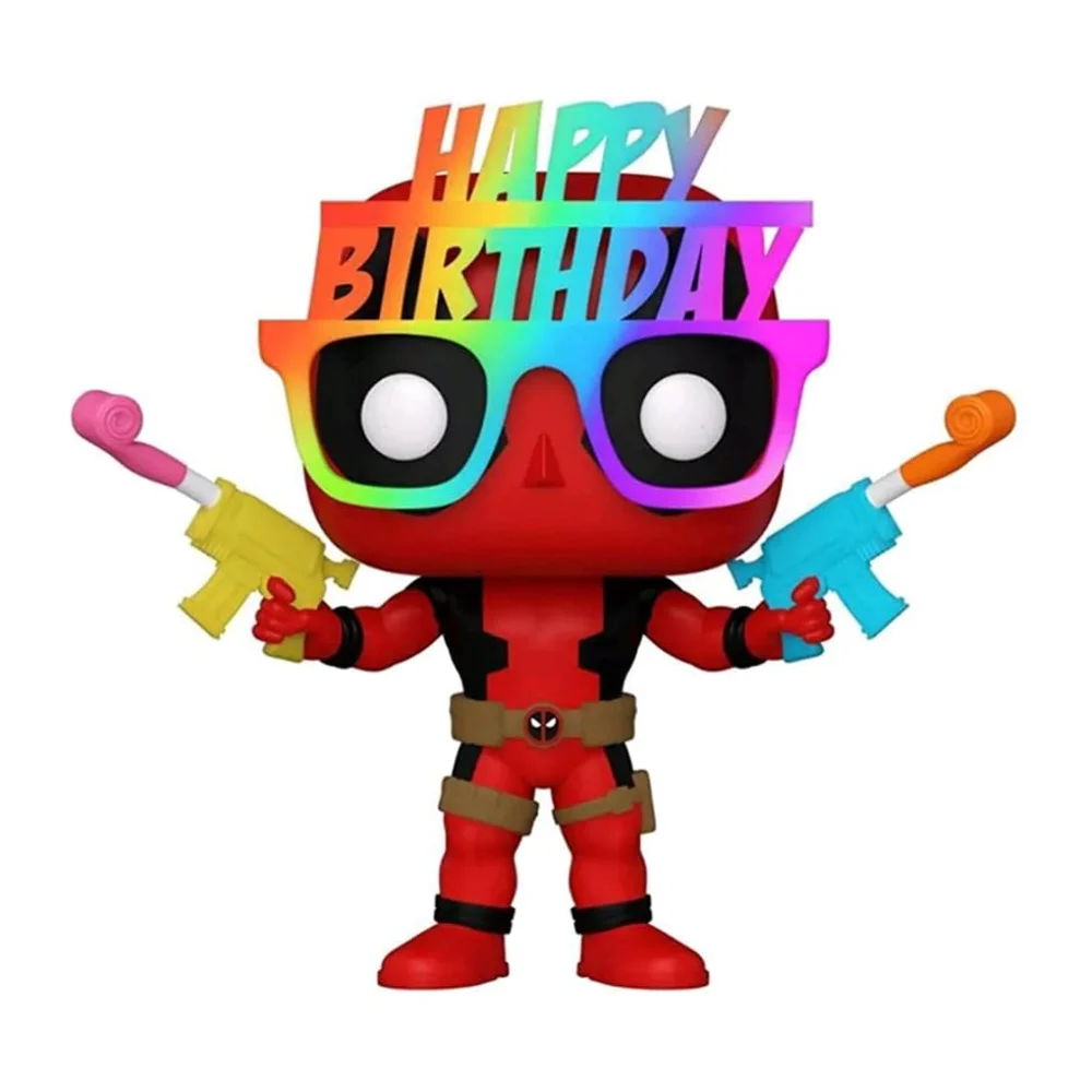 Funko Pop Marvel Deadpool 30th Birthday Glasses Deadpool Special Edition No:783