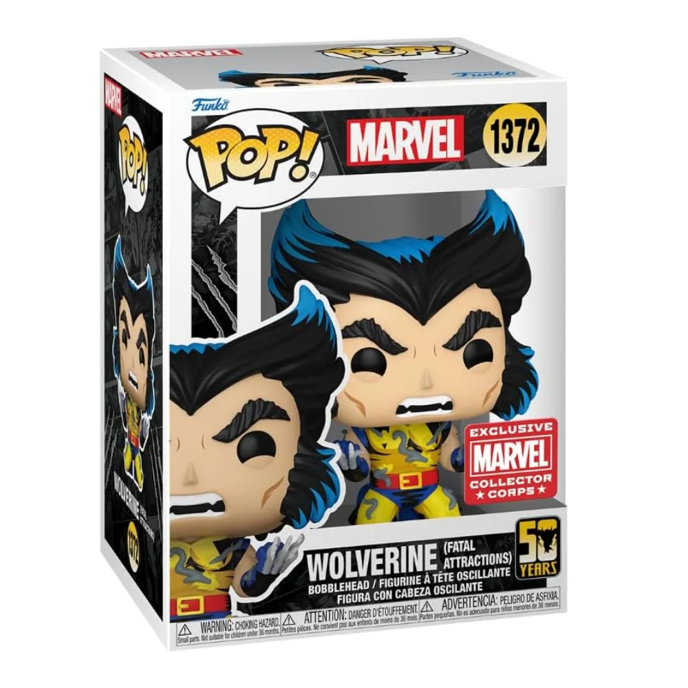 Funko Pop Marvel Wolverine 50 Years Wolverine Fatal Attractions #1372 - görsel 2