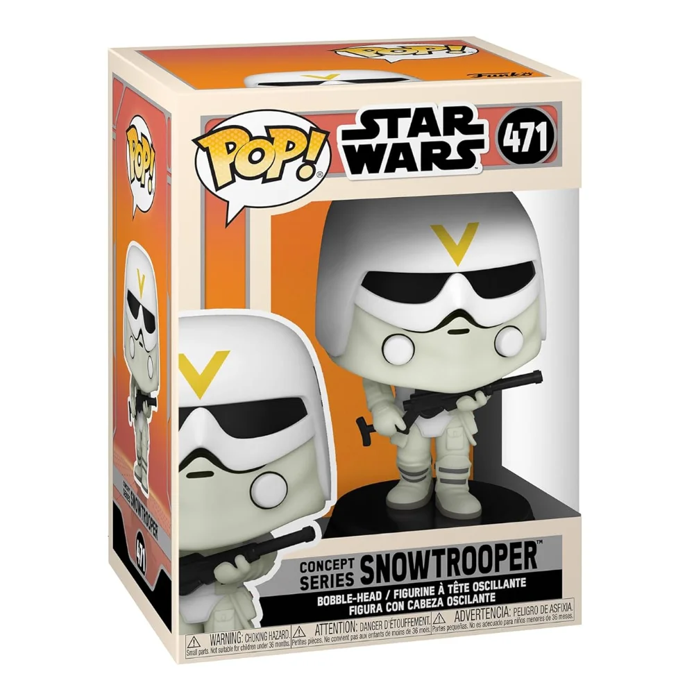 Funko POP Star Wars: Concept Series Snowtrooper - görsel 2