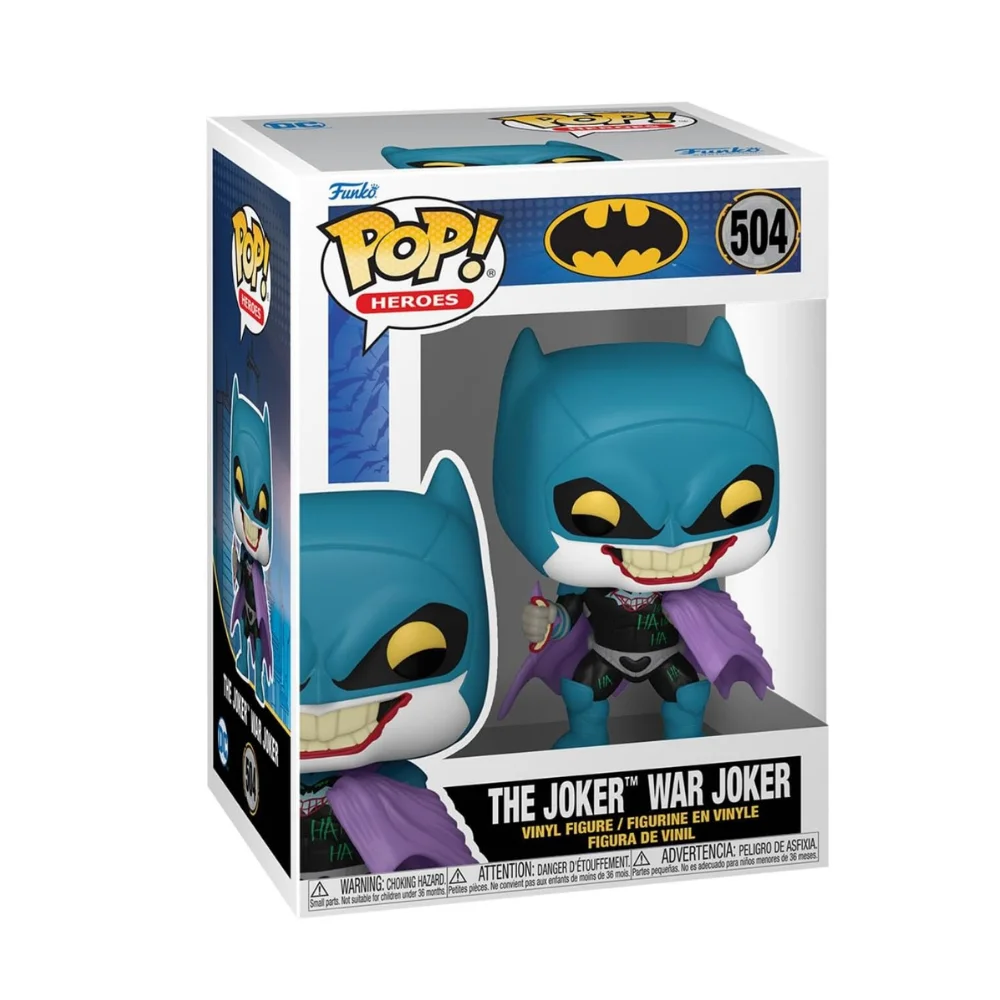 Funko POP Heroes Batman War Zone Joker #504 - görsel 2