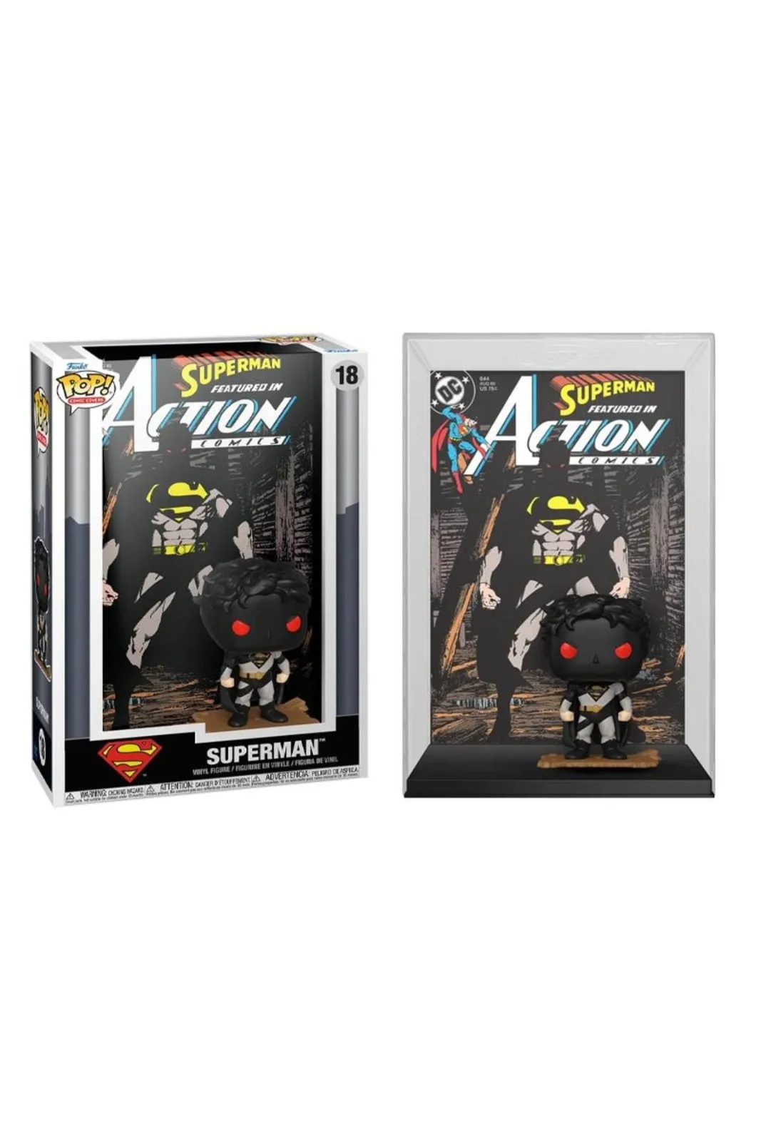 Funko Pop Comic Covers DC Superman Action Comics No:18