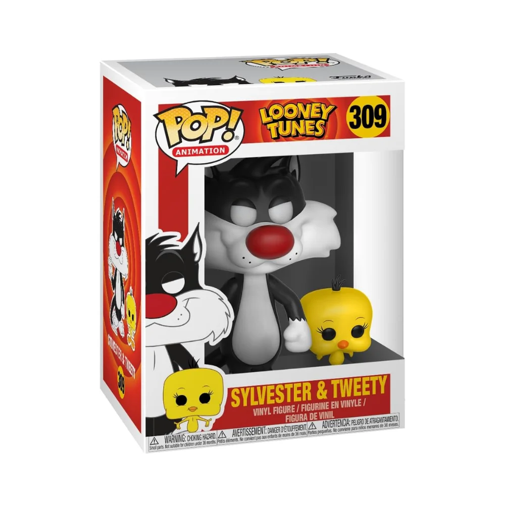 Funko Pop Looney Tunes Sylvester With Tweety Bird No:309