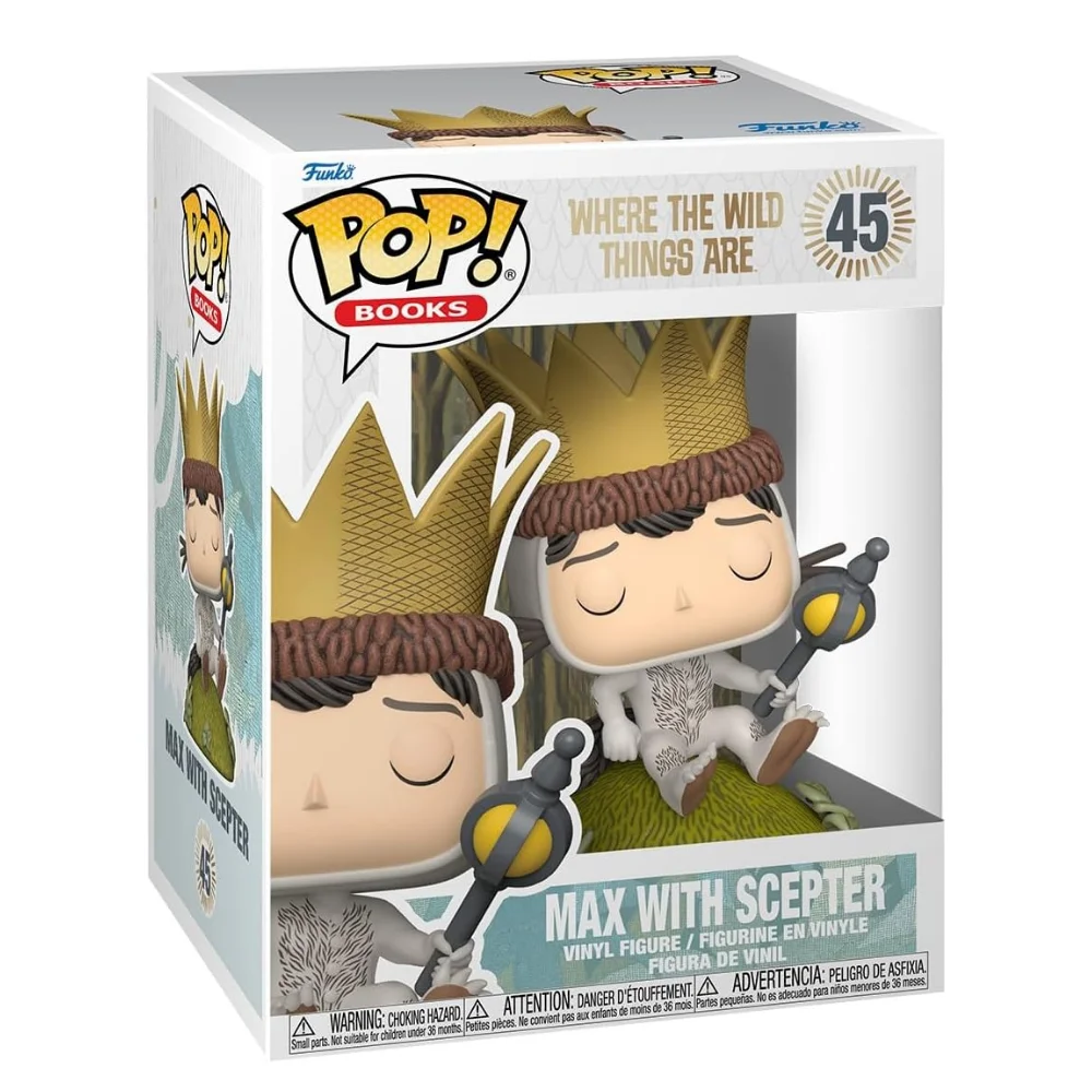 Funko Pop Books Where The Wild Things Are Max With Scepter 45 - görsel 2