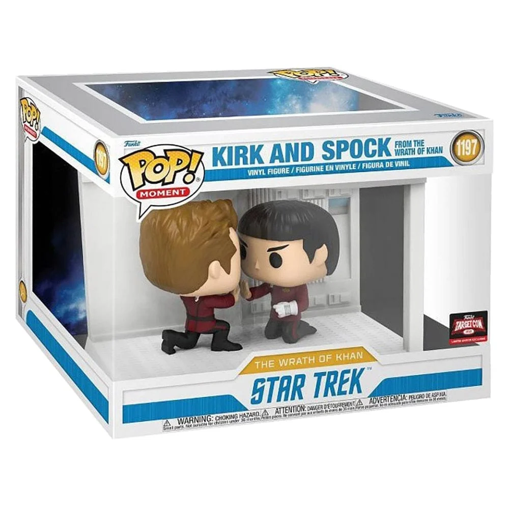 Funko Pop Moment Star Trek: Wrath of Khan Kirk and Spock Special Edition