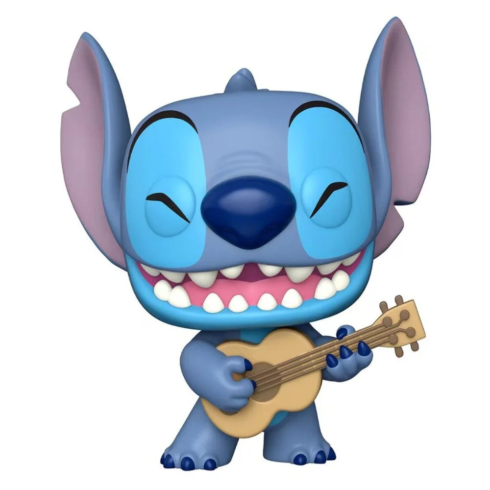 Funko POP Jumbo Stitch with Ukulele Special Edition 10" - görsel 2