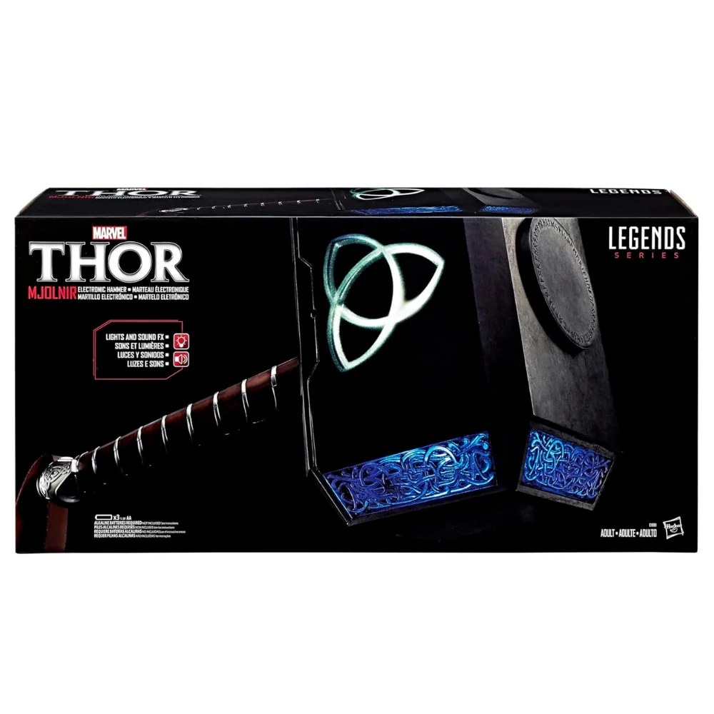 Marvel Legends Thor Mjolnir Premium Elektronik Çekiç - görsel 2