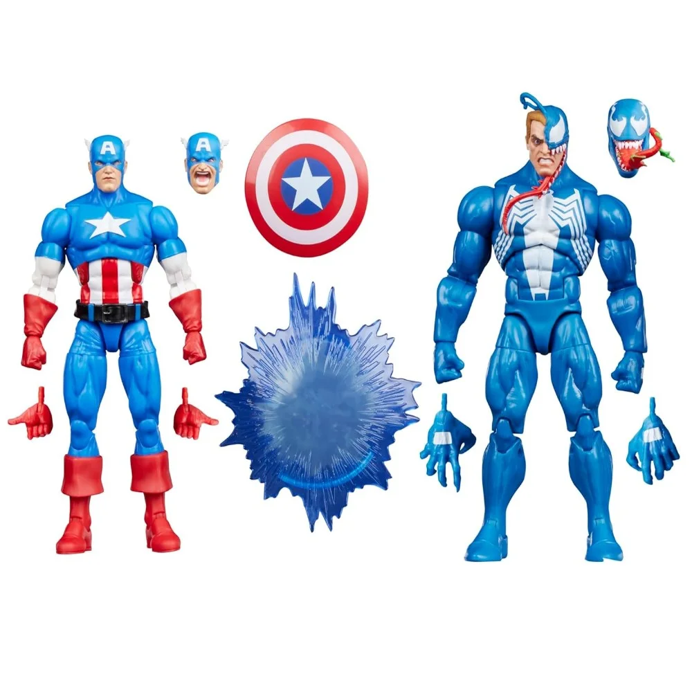 Marvel Legends Gamerverse Captain America vs Venom 2-Pack 15 cm Hasbro