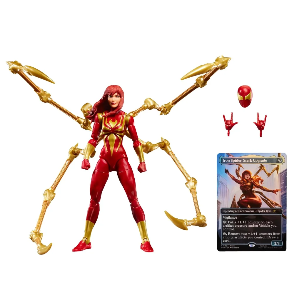 Spider-Man Marvel Legends Mary Jane Watson (Iron Spider Armor) Figür