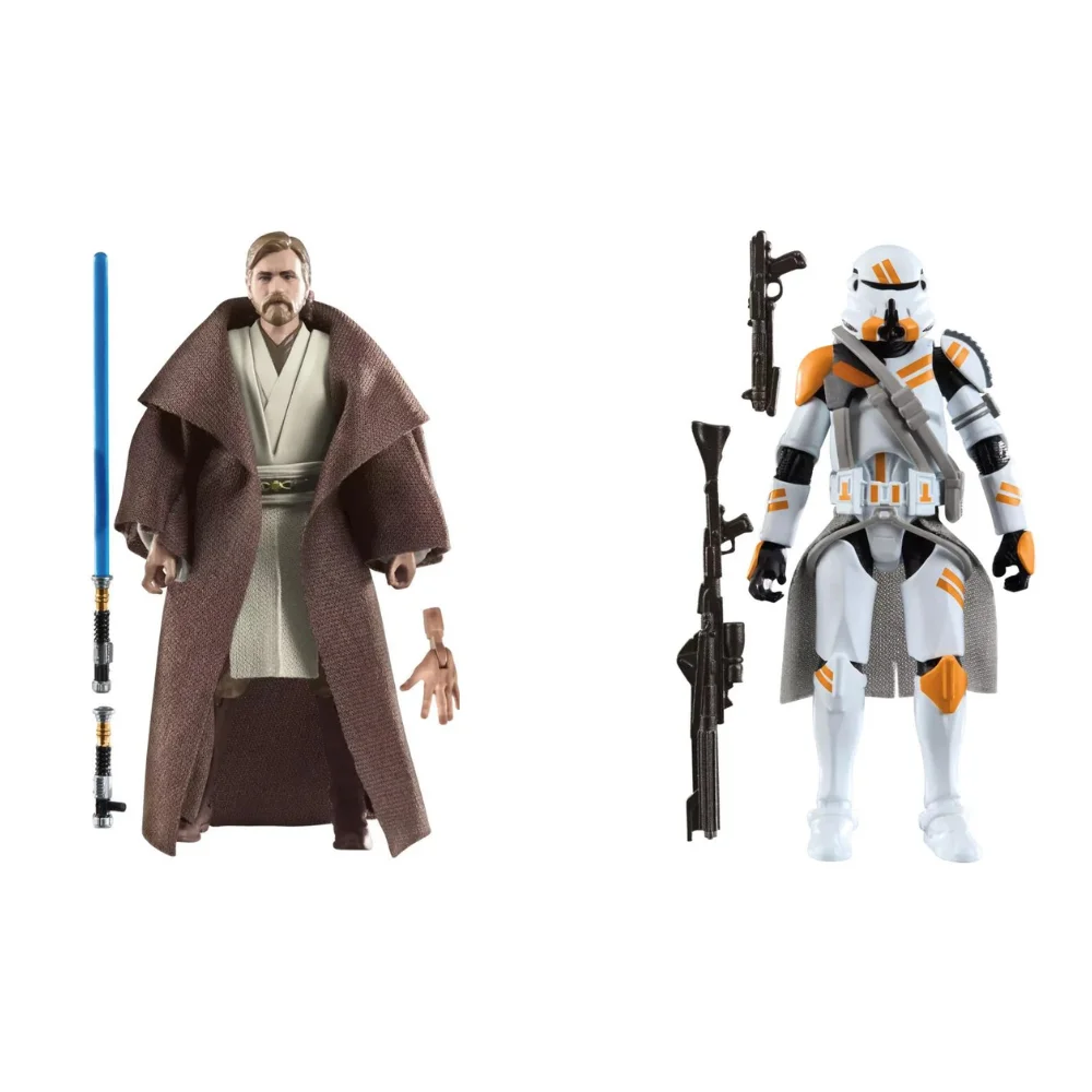 Star Wars Vintage Collection Obi-Wan Kenobi & Airborne Clone Trooper 2-Pack - görsel 2