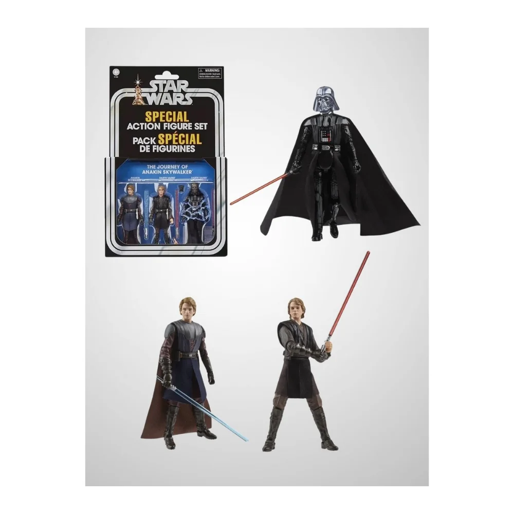Star Wars Vintage Collection The Journey of Anakin Skywalker 3'lü Aksiyon Figür Seti