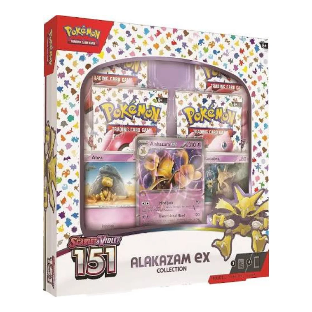 Pokemon TCG Scarlet & Violet 151 Alakazam ex Collection