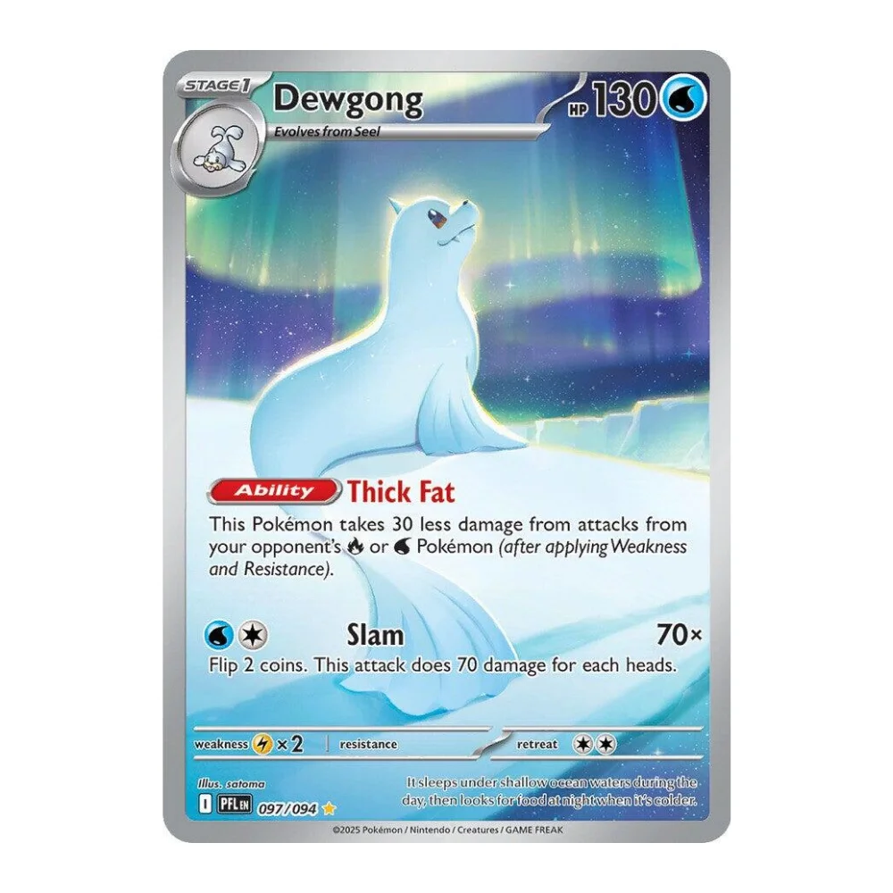 Pokémon TCG Dewgong #97 IR Phantasmal Flames