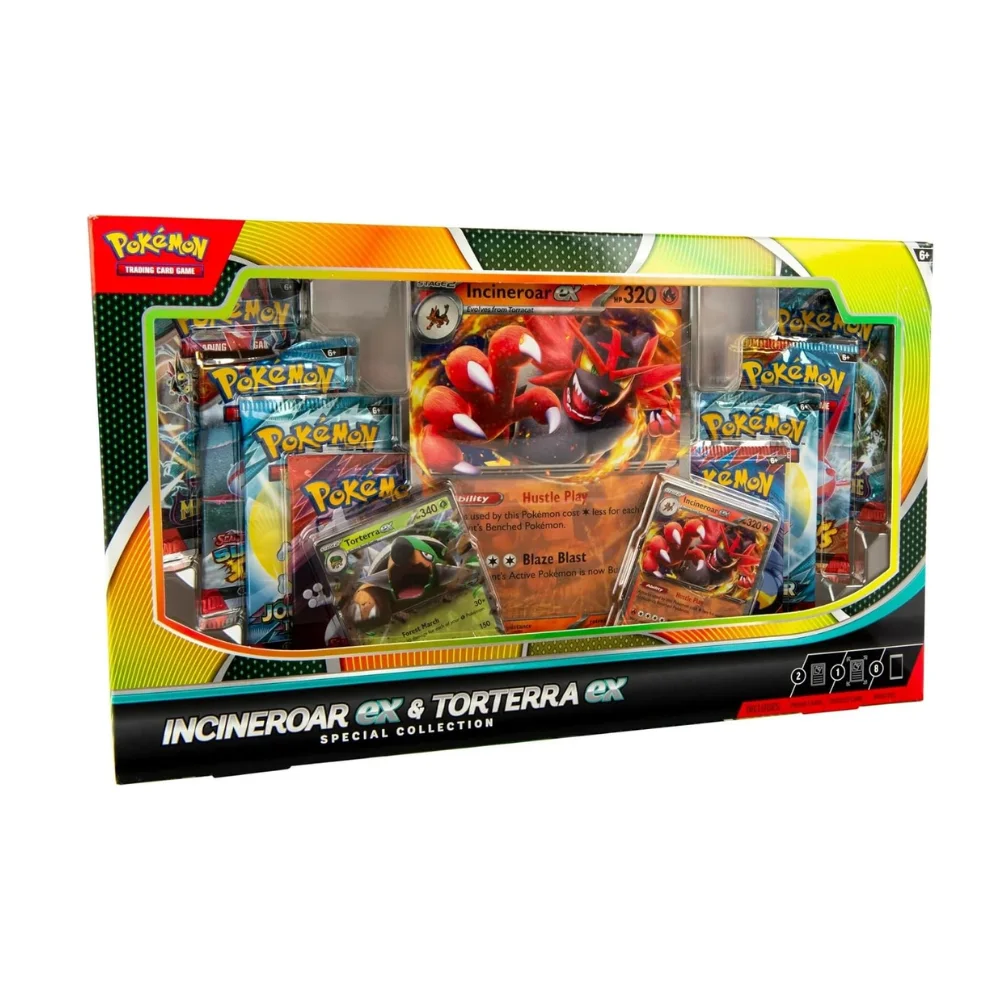 Pokémon TCG Incineroar ex & Torterra ex Special Collection